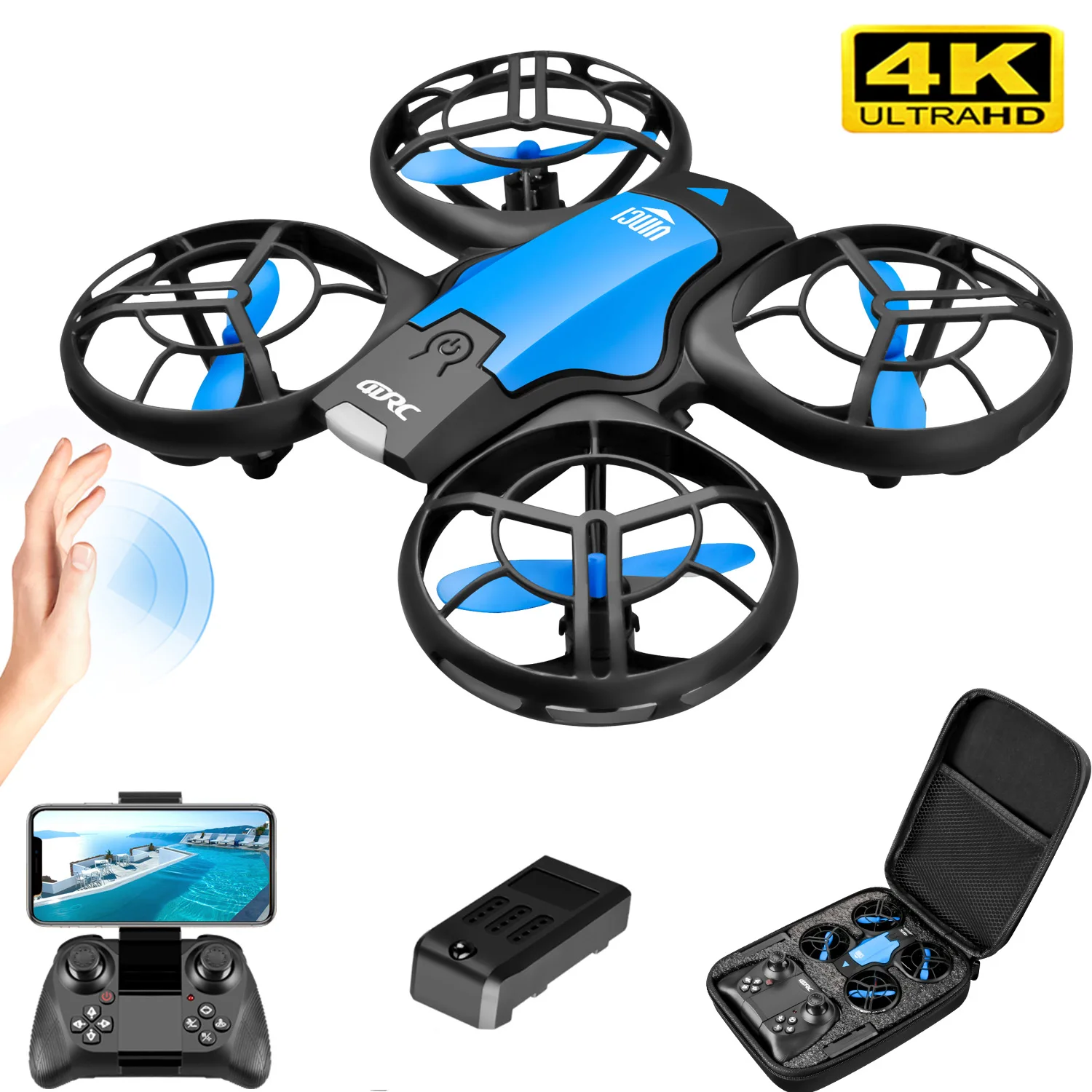 Drone Battery Case - Nuevo Mini Dron V8 4K Profesional